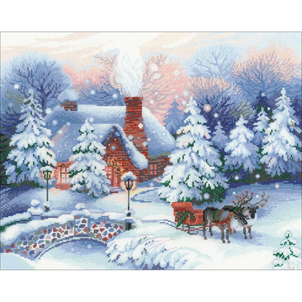 Christmas Eve (14 Count) Counted Cross Stitch Kit